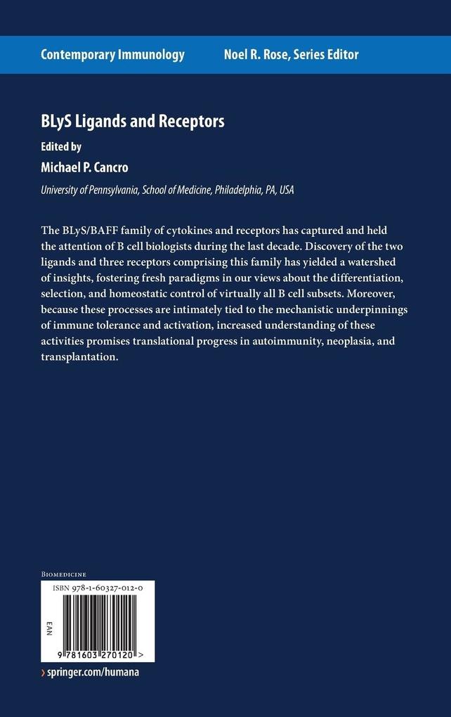 Weitere Ansicht: BLyS Ligands and Receptors