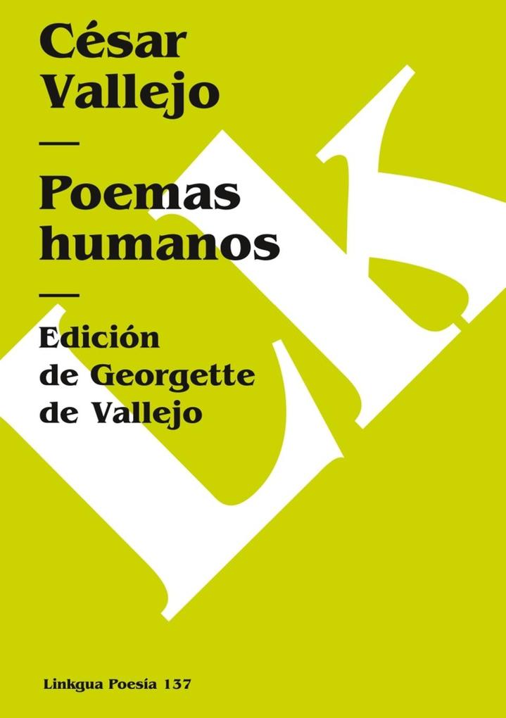 Produktbild: Poemas humanos | César Vallejo