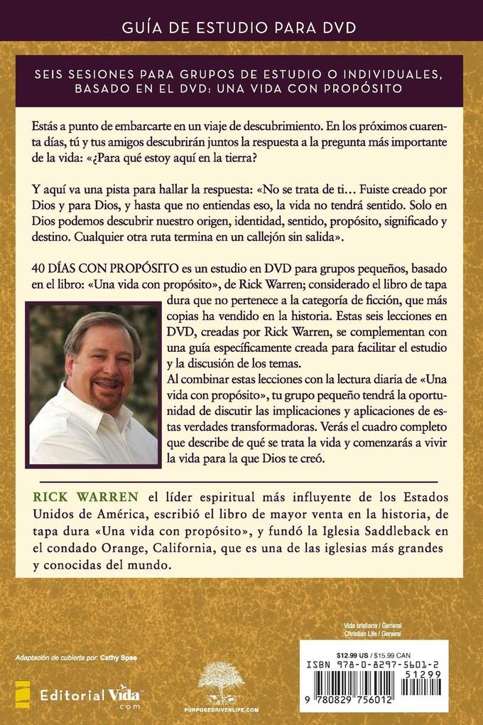 Weitere Ansicht: Los 40 Dias Con Proposito | Rick Warren