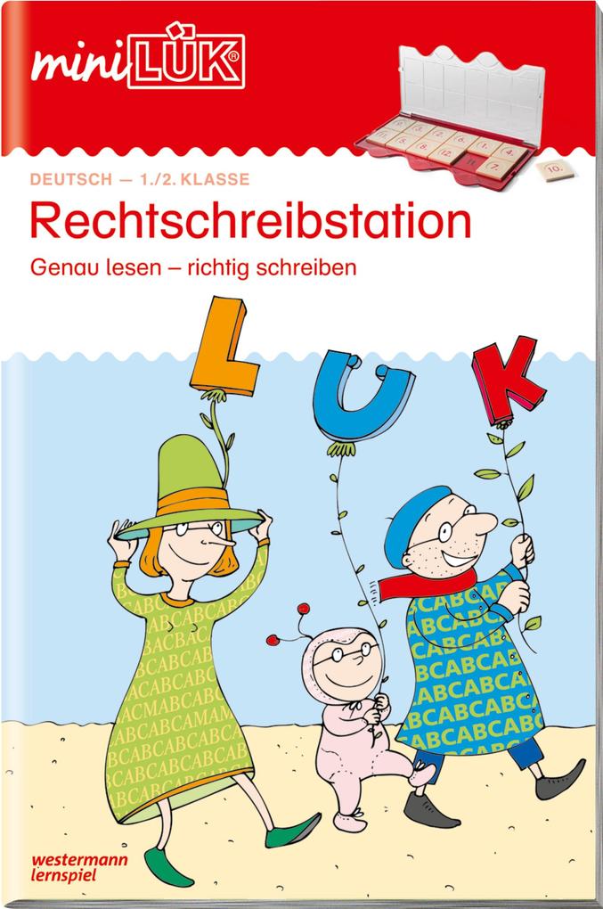 Produktbild: miniLÜK - Rechtschreibstation 1. / 2. Klasse | Heiner Müller