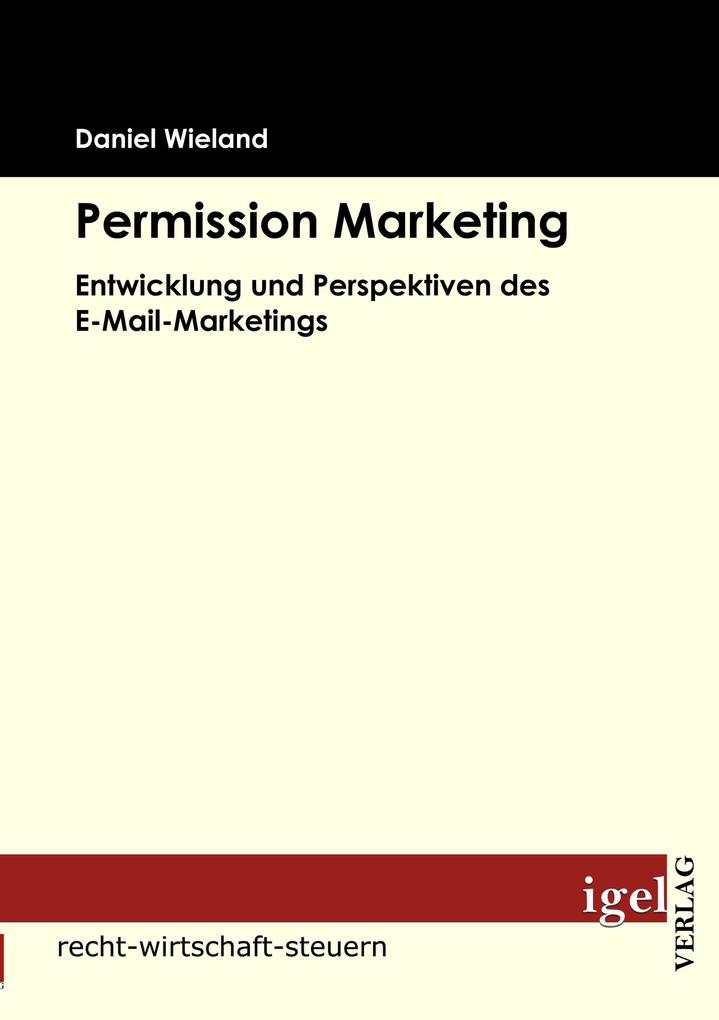 Produktbild: Permission Marketing | Daniel Wieland