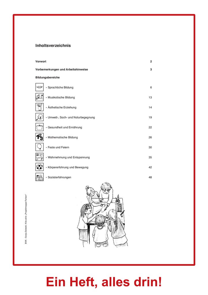 Weitere Ansicht: Kita Aktiv "Projektmappe Farben" | Sonja Zeletzki