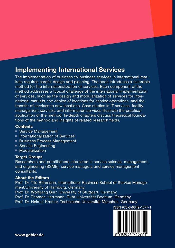Weitere Ansicht: Implementing International Services