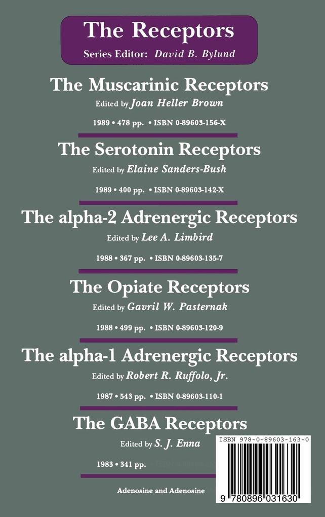 Weitere Ansicht: Adenosine and Adenosine Receptors | Michael Williams