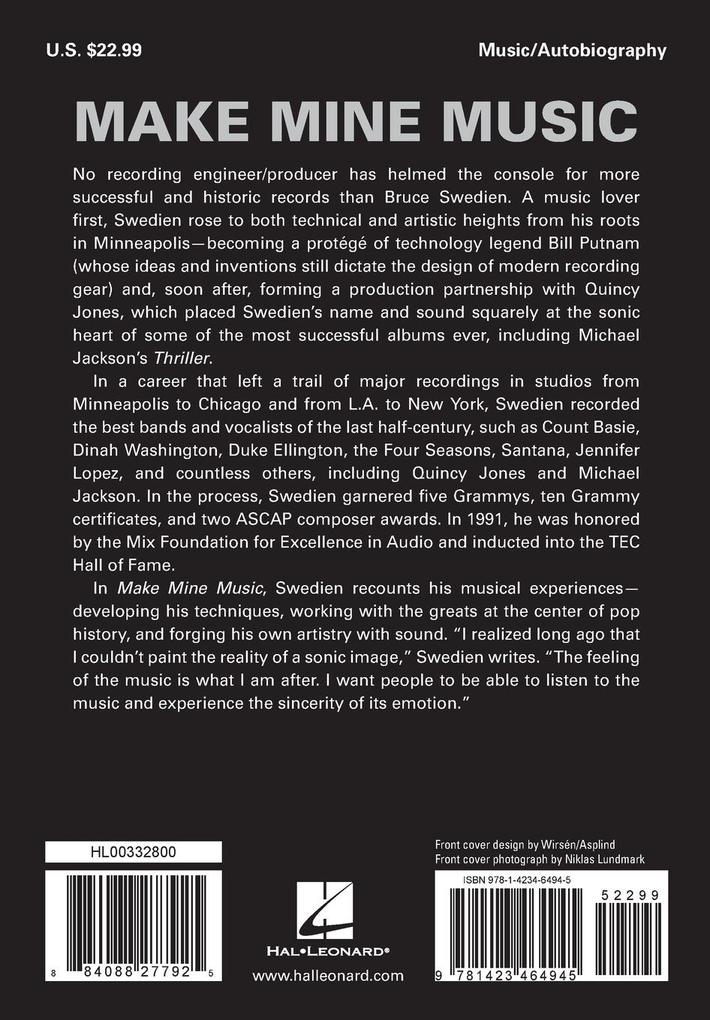 Weitere Ansicht: Make Mine Music | Bruce Swedien