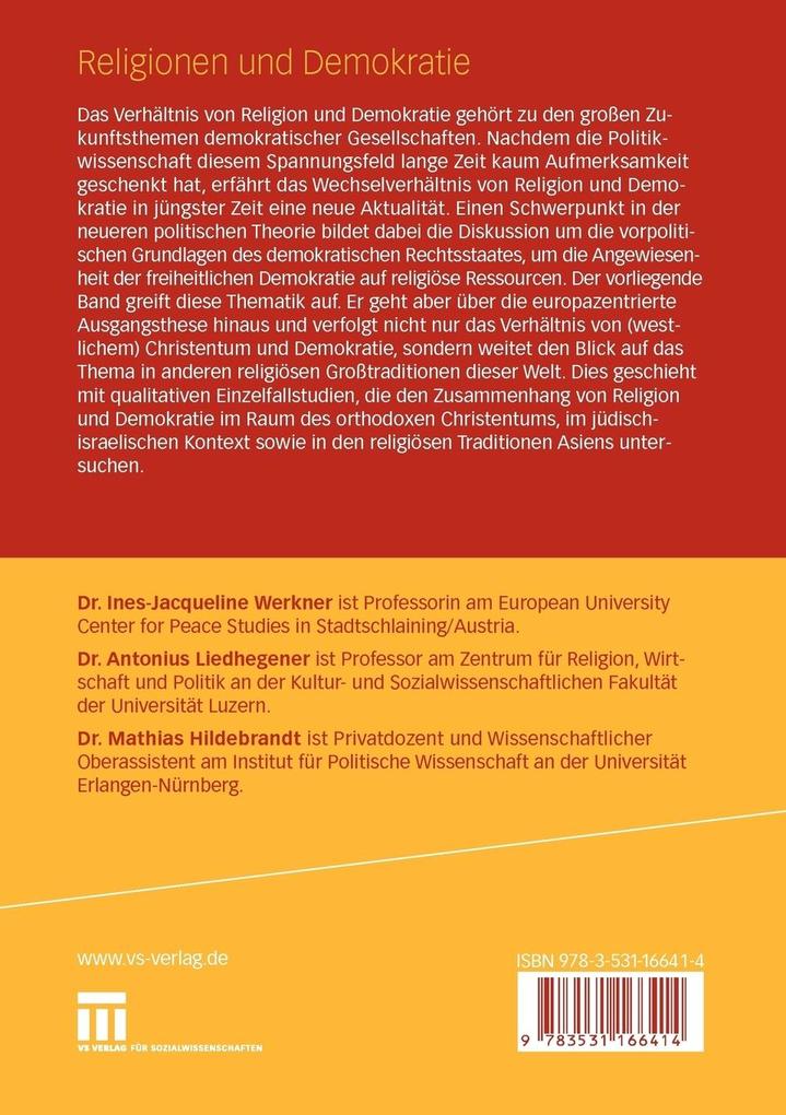 Weitere Ansicht: Religionen und Demokratie