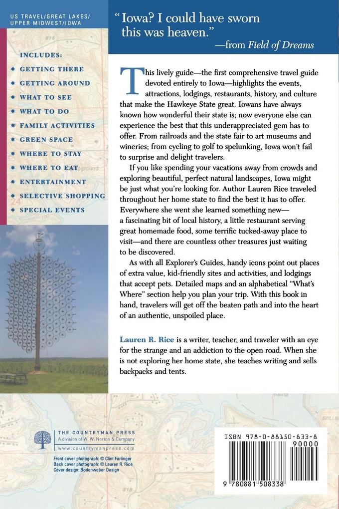 Weitere Ansicht: Explorer's Guide Iowa | Lauren R Rice