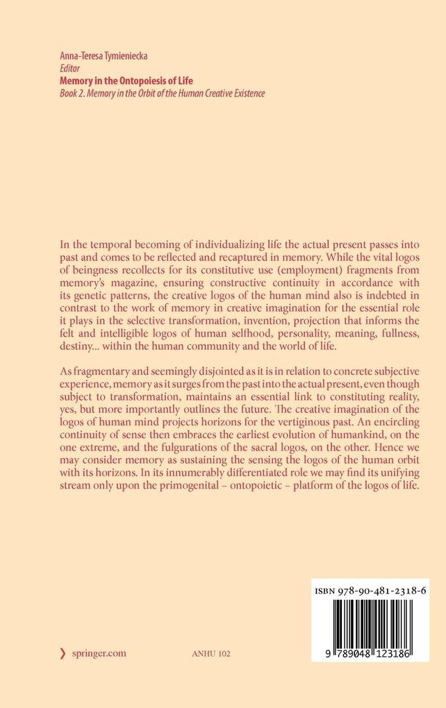 Weitere Ansicht: Memory in the Ontopoiesis of Life, Book Two