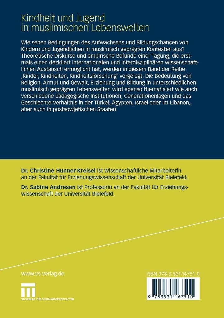 Weitere Ansicht: Kindheit und Jugend in muslimischen Lebenswelten