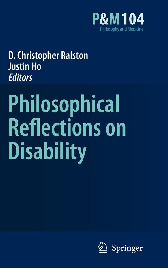 Produktbild: Philosophical Reflections on Disability