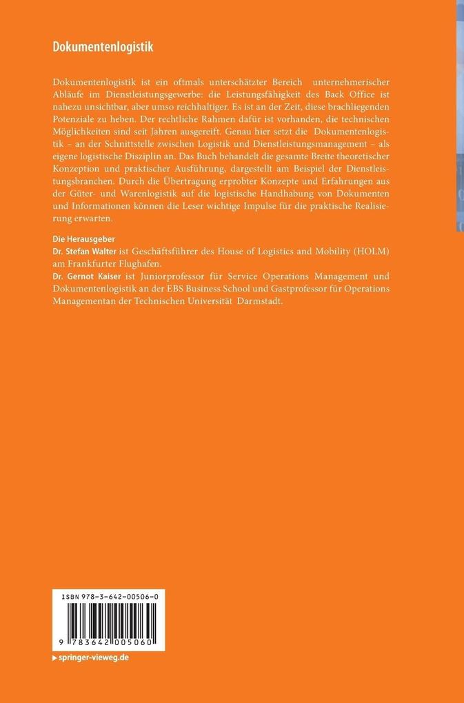 Weitere Ansicht: Dokumentenlogistik