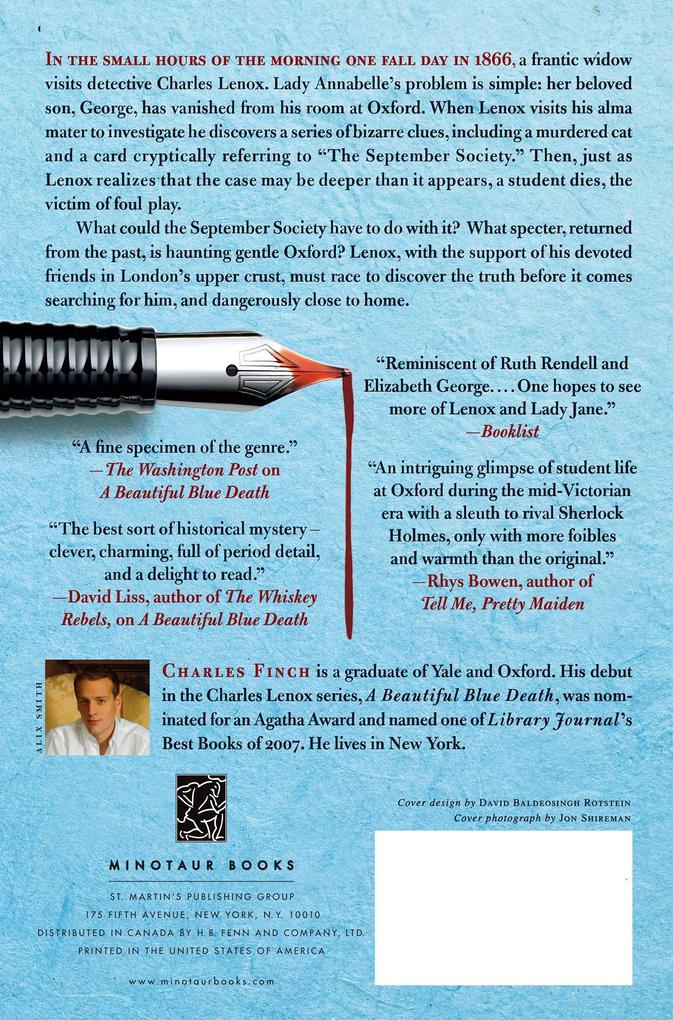 Weitere Ansicht: The September Society | Charles Finch