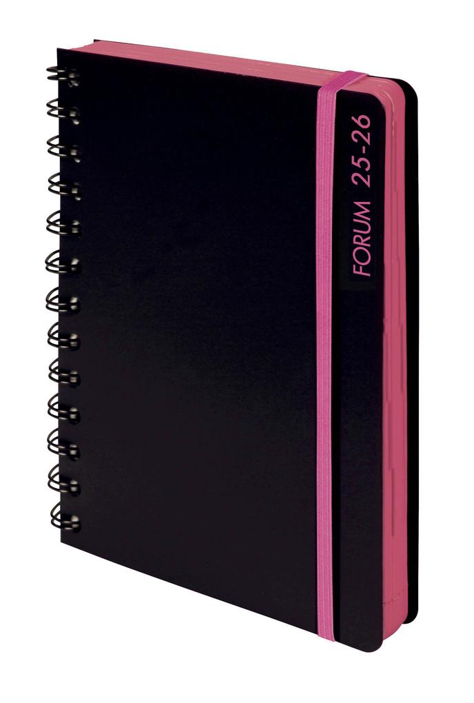 Produktbild: Schülerkalender Forum BlackColor 4 st 2025/2026