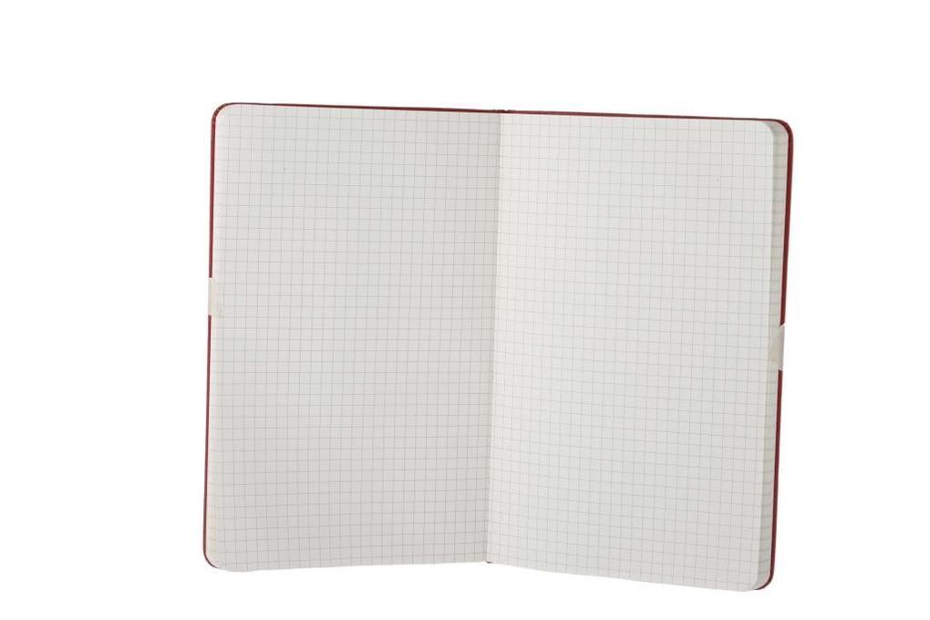 Weitere Ansicht: Moleskine Notizbuch, L/A5, Kariert, Hard Cover, Scharlachrot