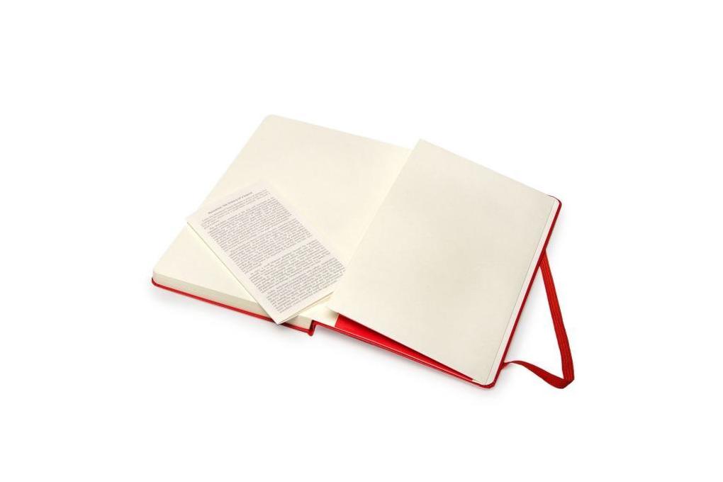 Weitere Ansicht: Moleskine Skizzenbuch, L/A5, 165g-Papier, Hard Cover, Rot