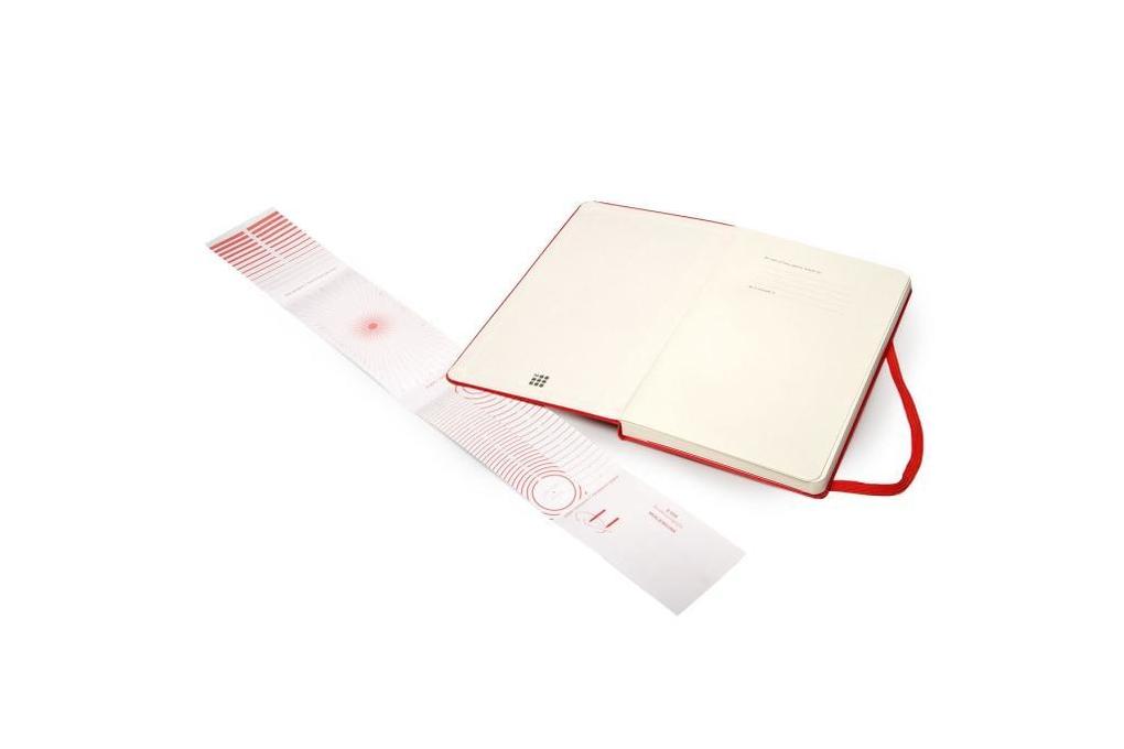 Weitere Ansicht: Moleskine Skizzenbuch, L/A5, 165g-Papier, Hard Cover, Rot