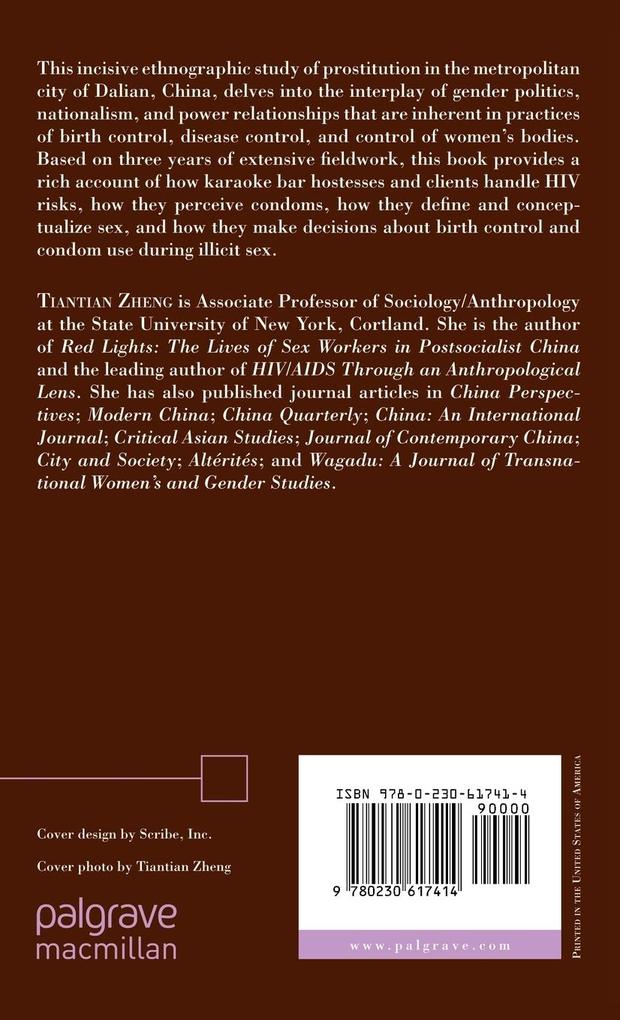 Weitere Ansicht: Ethnographies of Prostitution in Contemporary China | T. Zheng, Tiantian Zheng