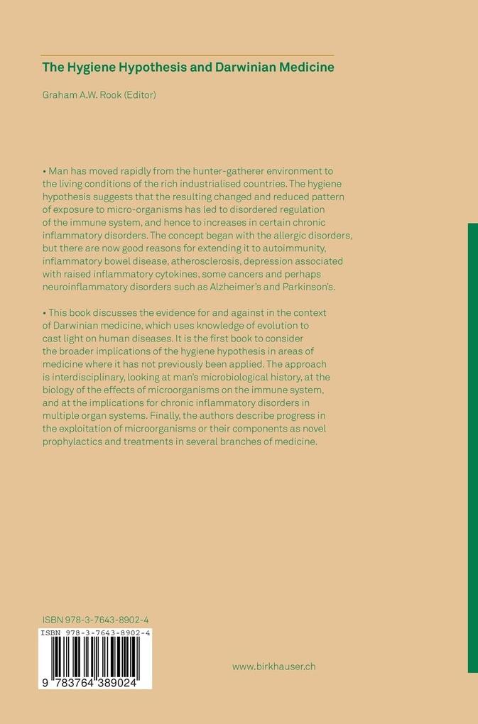 Weitere Ansicht: The Hygiene Hypothesis and Darwinian Medicine