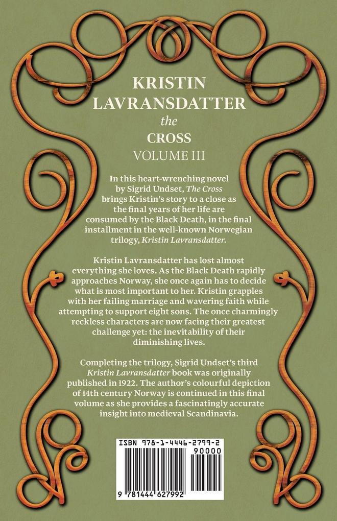 Weitere Ansicht: The Cross;Kristin Lavransdatter - Volume III | Sigrid Undset