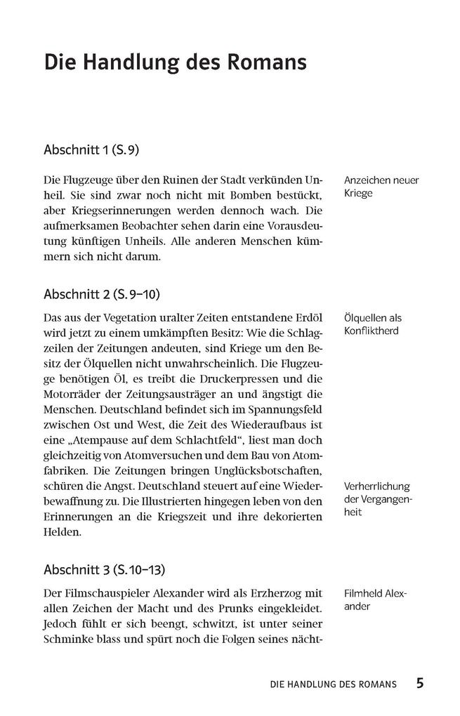 Weitere Ansicht: Lektürehilfen Wolfgang Koeppen "Tauben im Gras" | Hanns-Peter Reisner