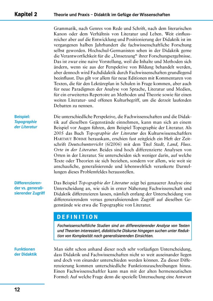 Weitere Ansicht: Uni-Wissen Germanistik / Grundkurs Lehramt Deutsch
