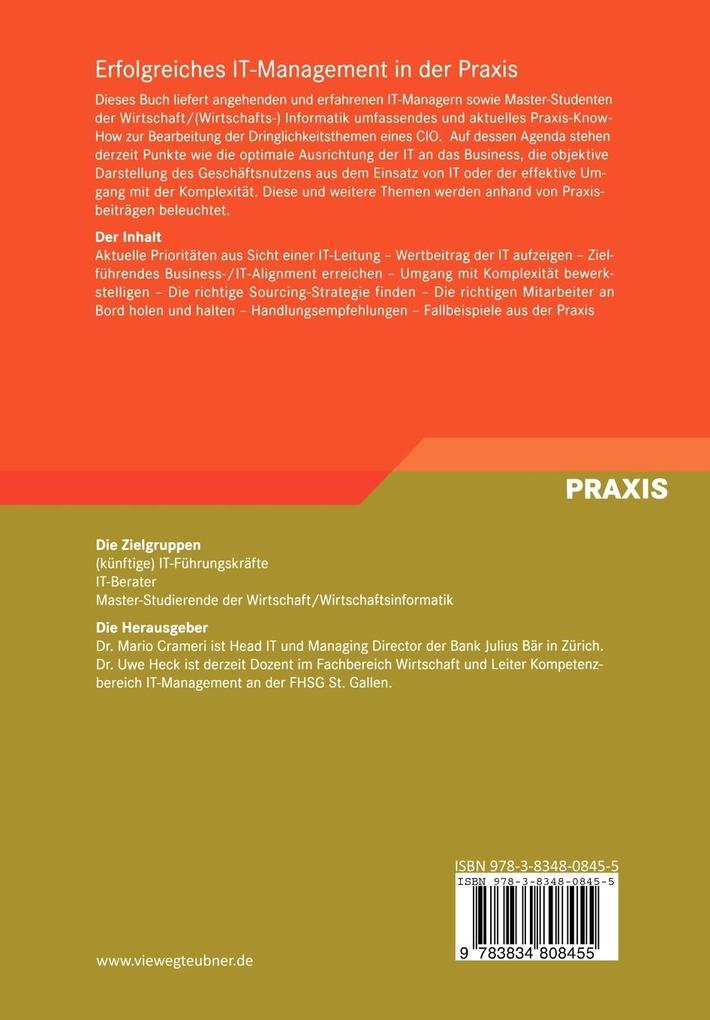 Weitere Ansicht: Erfolgreiches IT-Management in der Praxis