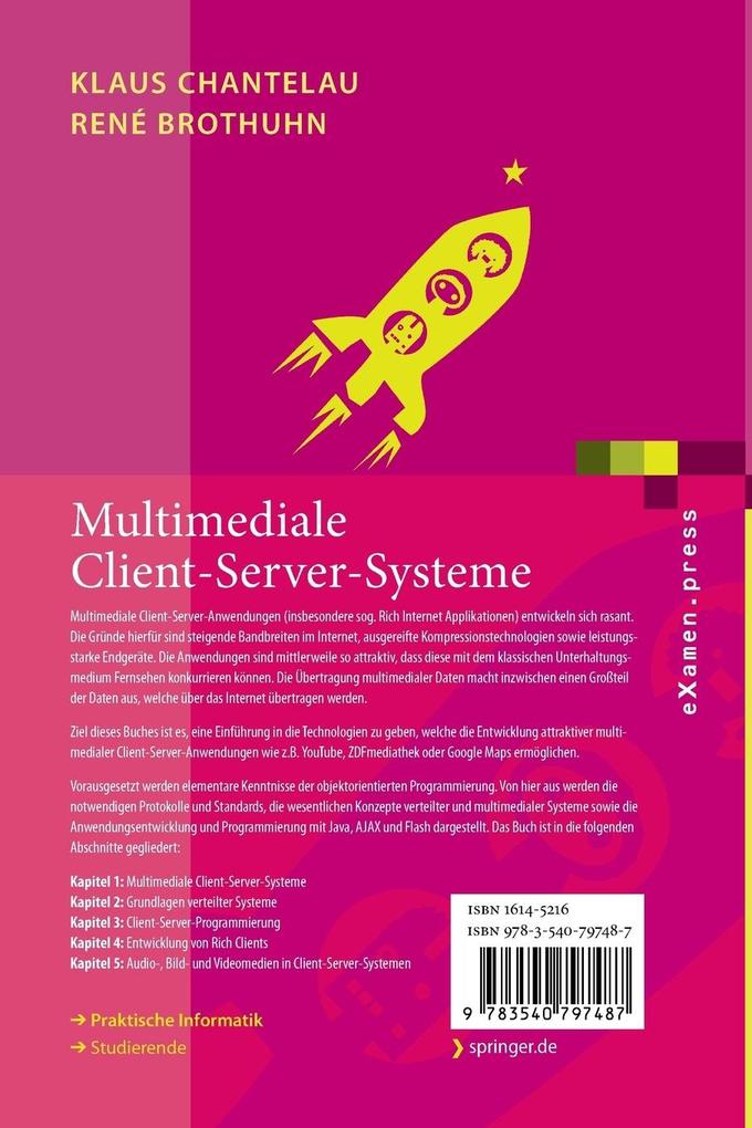 Weitere Ansicht: Multimediale Client-Server-Systeme | René Brothuhn, Klaus Chantelau