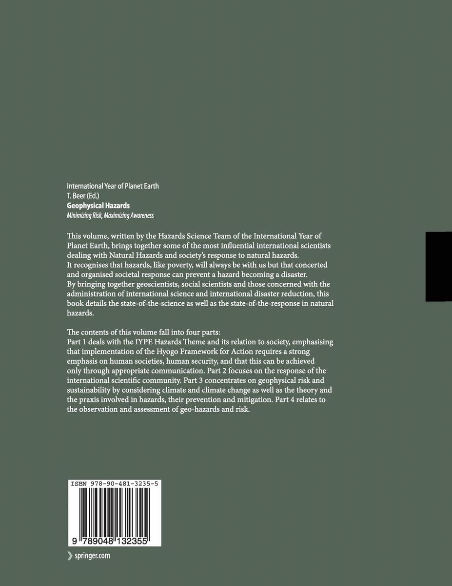 Weitere Ansicht: Geophysical Hazards