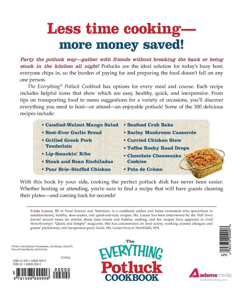 Weitere Ansicht: The Everything Potluck Cookbook | Linda Larsen