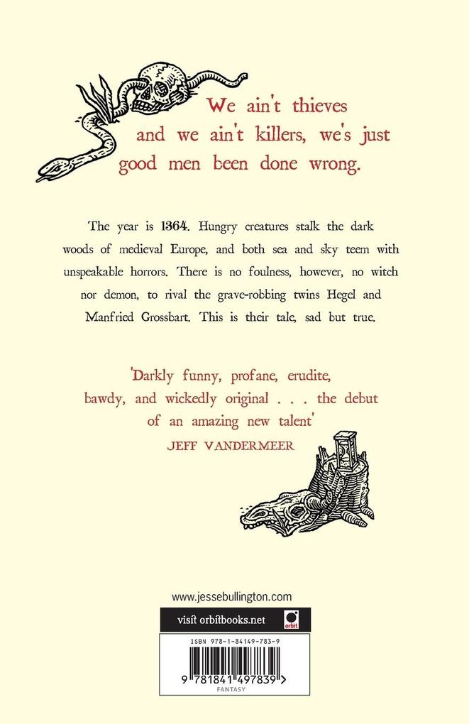 Weitere Ansicht: The Sad Tale Of The Brothers Grossbart | Jesse Bullington