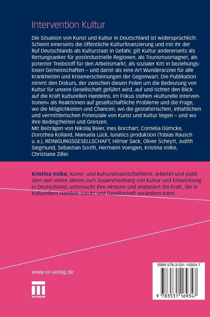Weitere Ansicht: Intervention Kultur