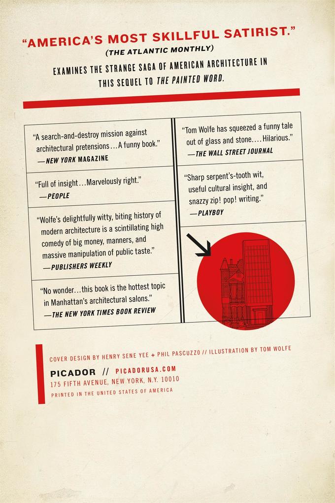 Weitere Ansicht: From Bauhaus to Our House | Tom Wolfe