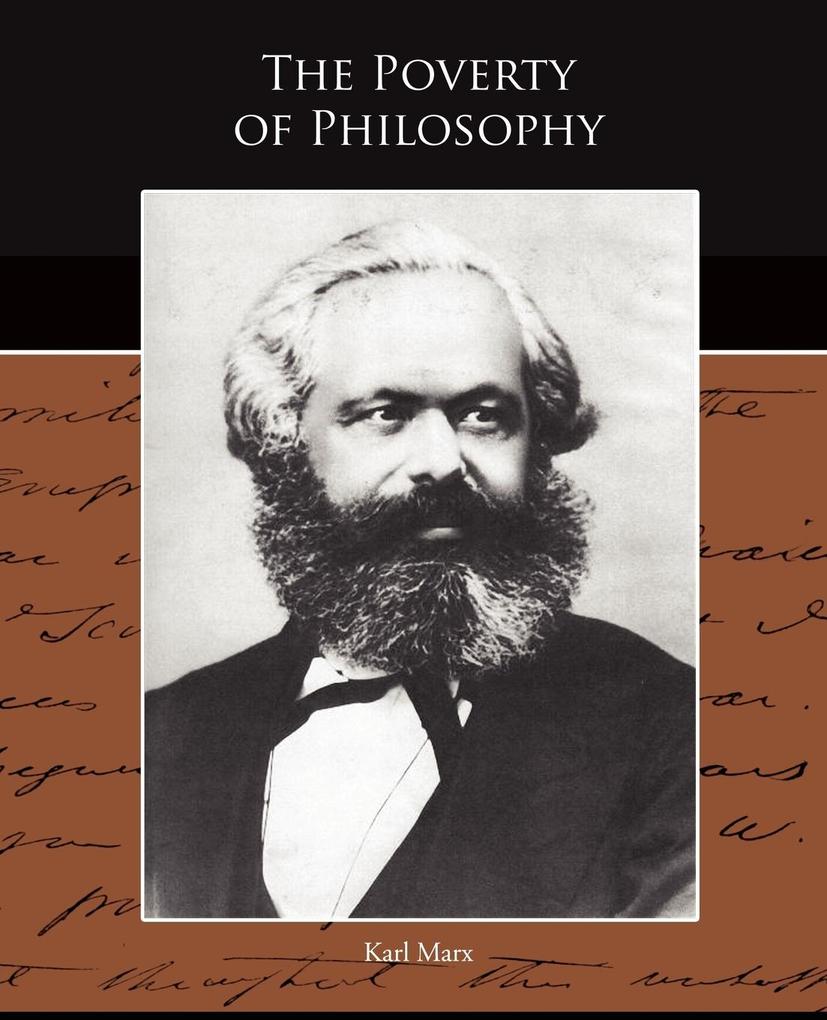 The Poverty of Philosophy als Taschenbuch
