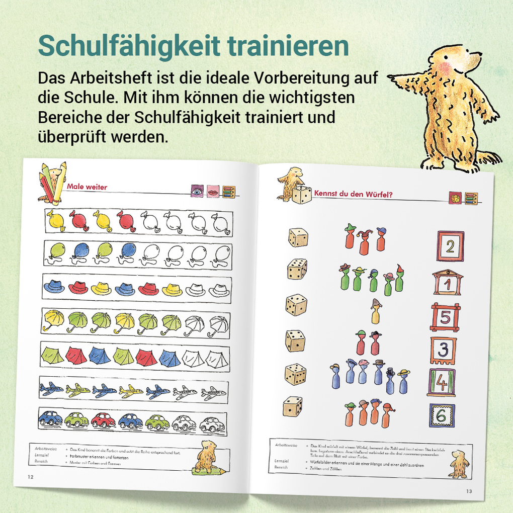 Weitere Ansicht: Mit Max Murmel durch das Vorschuljahr. Arbeitsheft | Tamara Kropf, Thomas Laubis