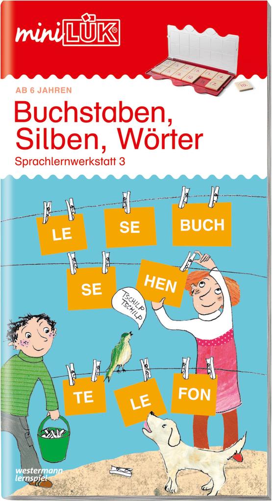 Produktbild: miniLÜK Buchstaben, Silben, Wörter | Heiner Müller