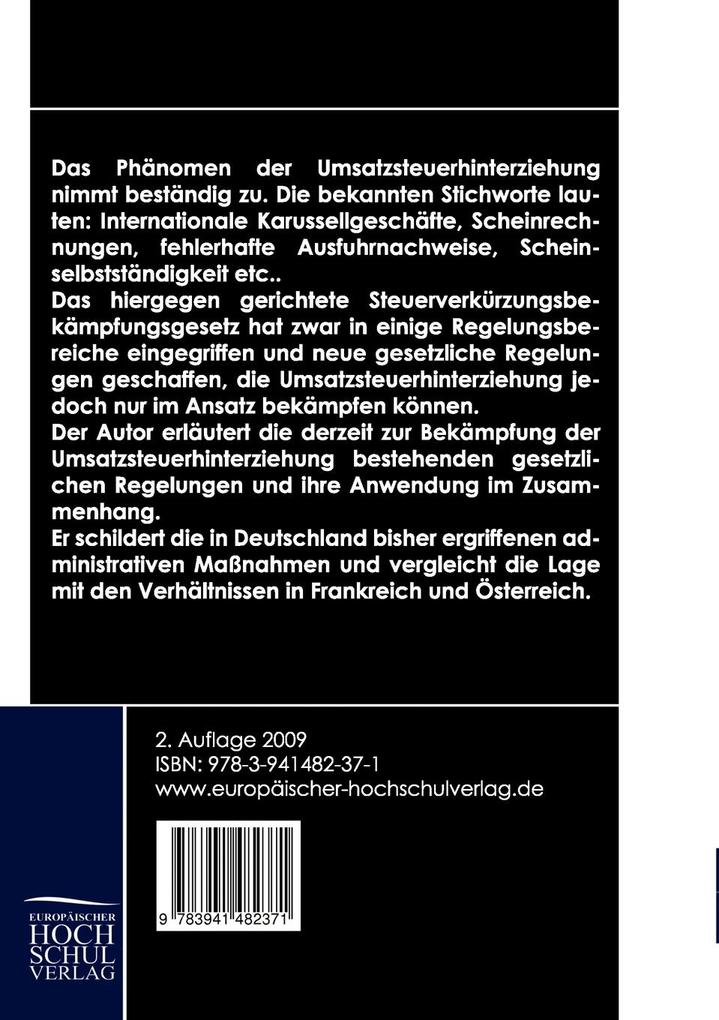 Weitere Ansicht: Umsatzsteuerhinterziehung | Andre Dathe
