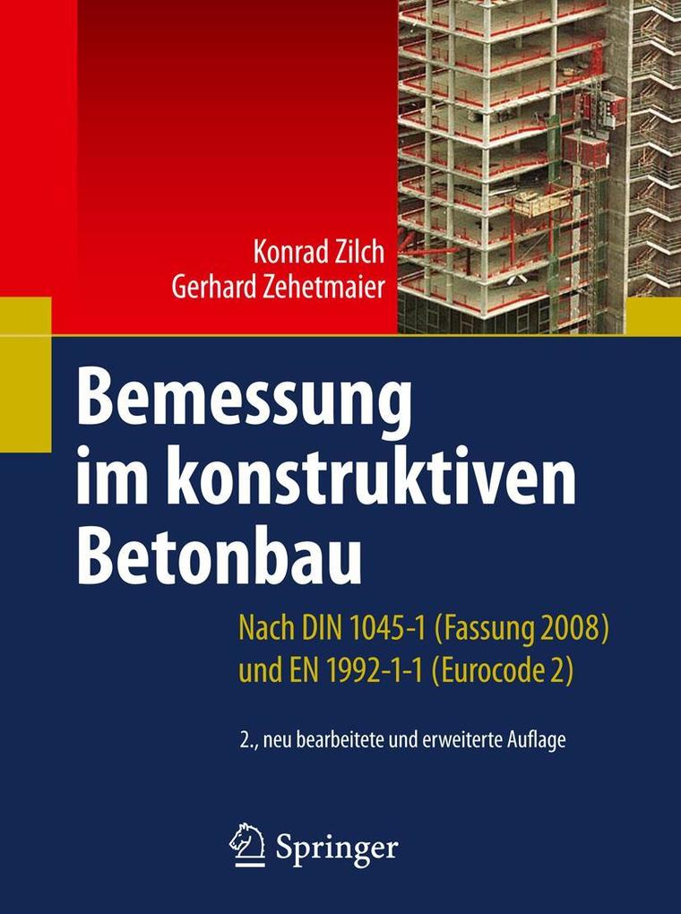 Produktbild: Bemessung im konstruktiven Betonbau | Konrad Zilch, Gerhard Zehetmaier