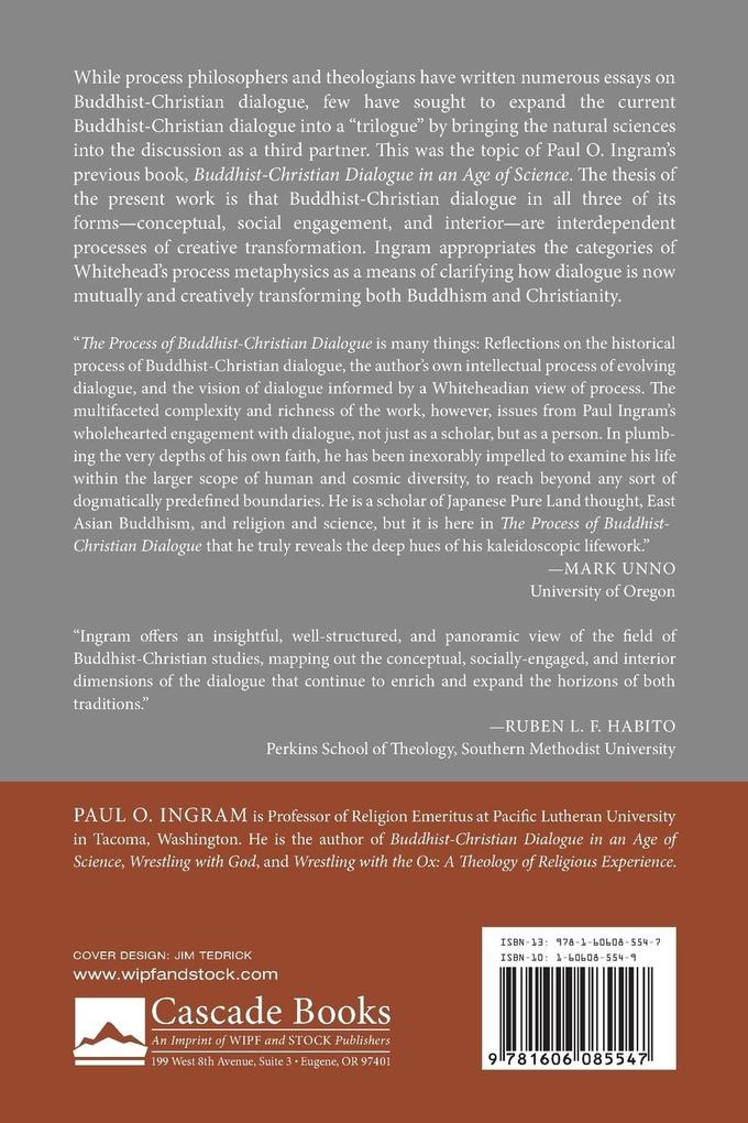 Weitere Ansicht: The Process of Buddhist-Christian Dialogue | Paul O. Ingram