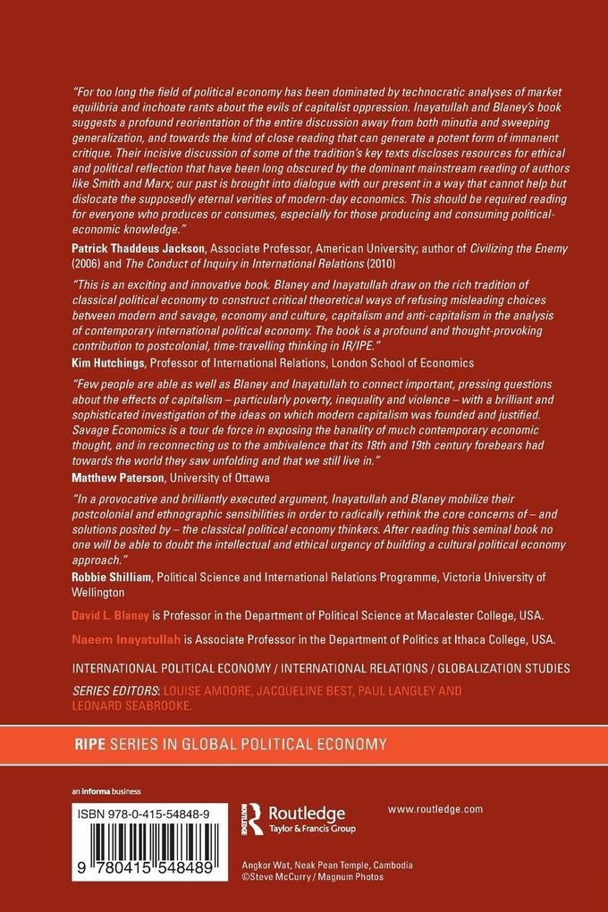 Weitere Ansicht: Savage Economics | Naeem Inayatullah, David L. Blaney