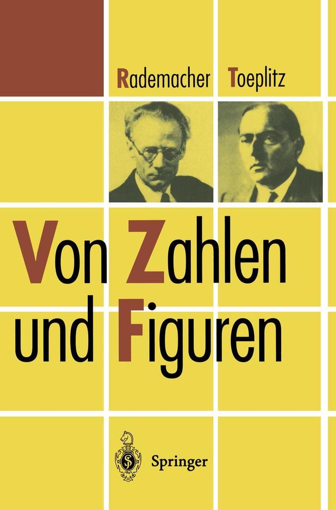 Produktbild: Von Zahlen und Figuren | Hans Rademacher, Otto Toeplitz