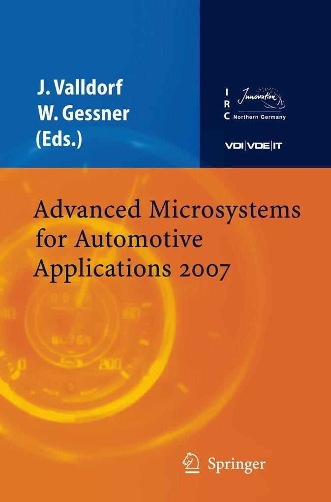Produktbild: Advanced Microsystems for Automotive Applications 2007
