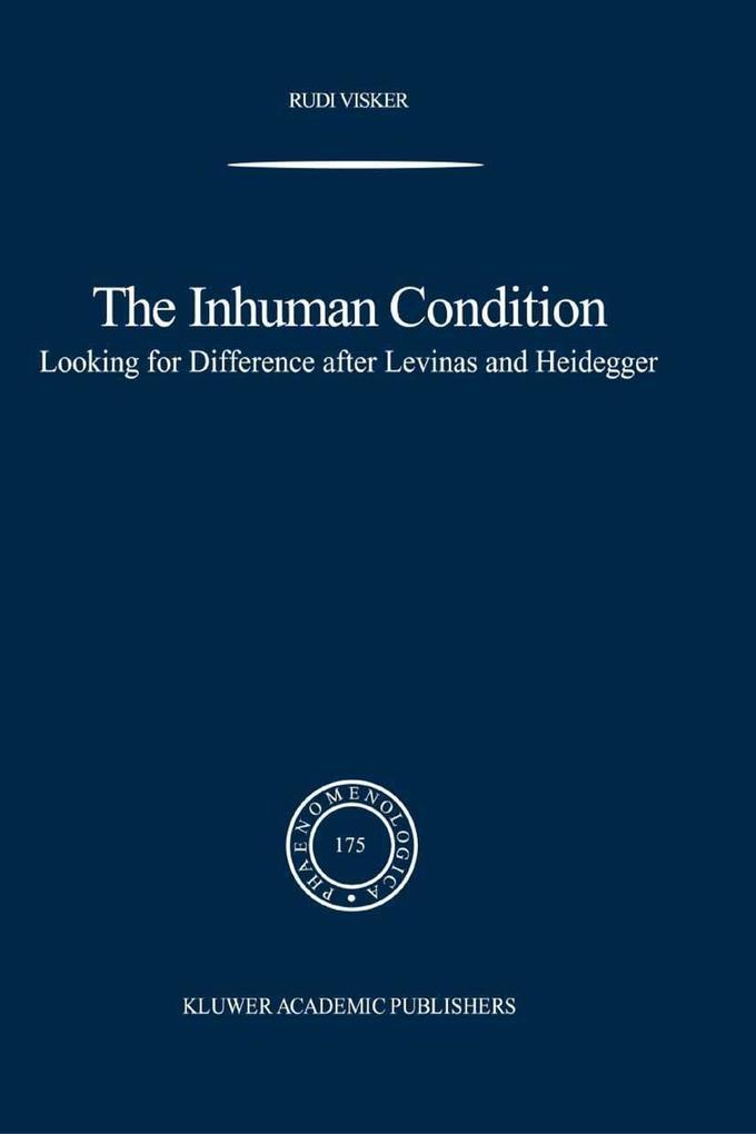 Produktbild: The Inhuman Condition | Rudi Visker