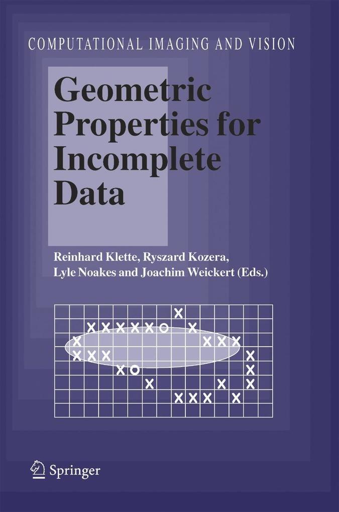Produktbild: Geometric Properties for Incomplete Data
