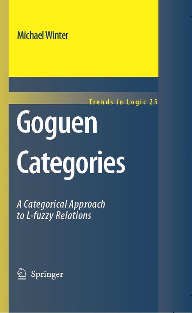 Produktbild: Goguen Categories | Michael Winter