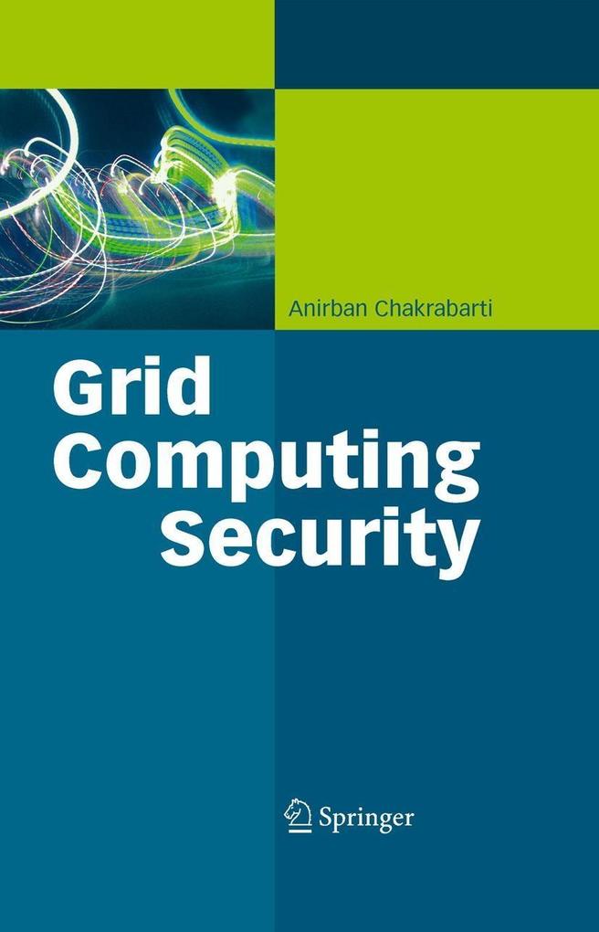 Produktbild: Grid Computing Security | Anirban Chakrabarti