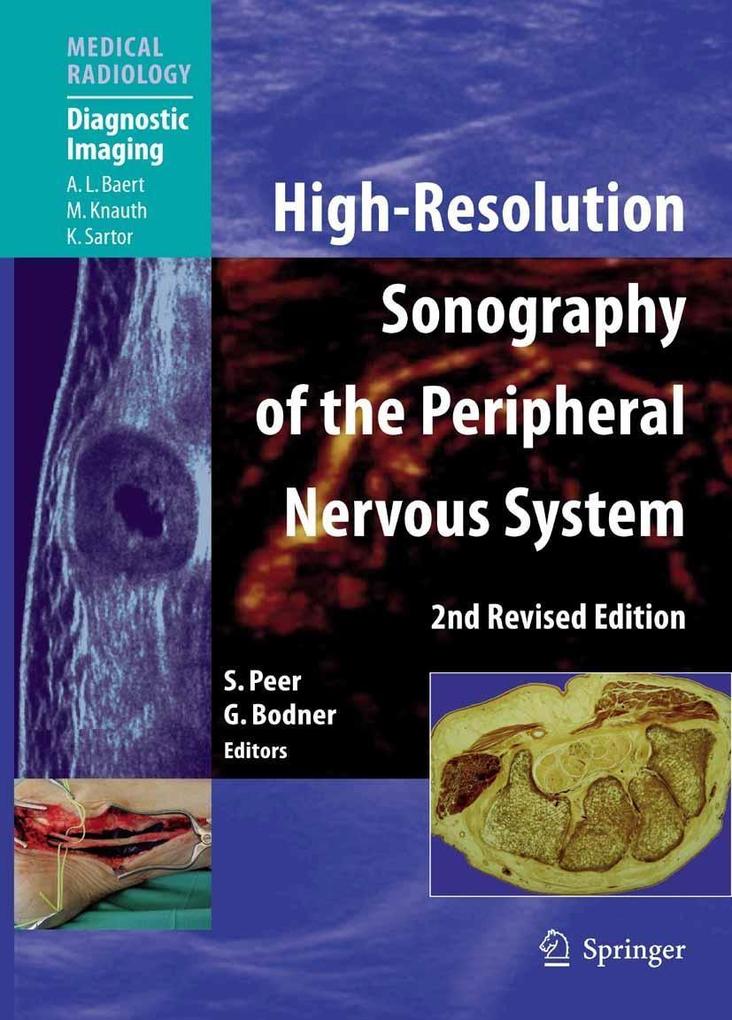 Produktbild: High-Resolution Sonography of the Peripheral Nervous System