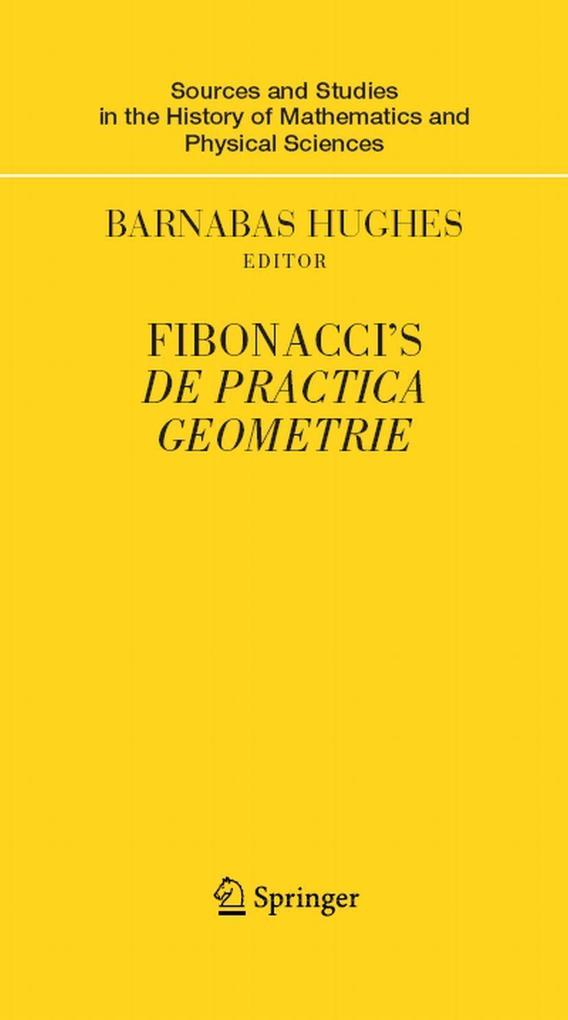 Produktbild: Fibonacci's De Practica Geometrie | Barnabas Hughes