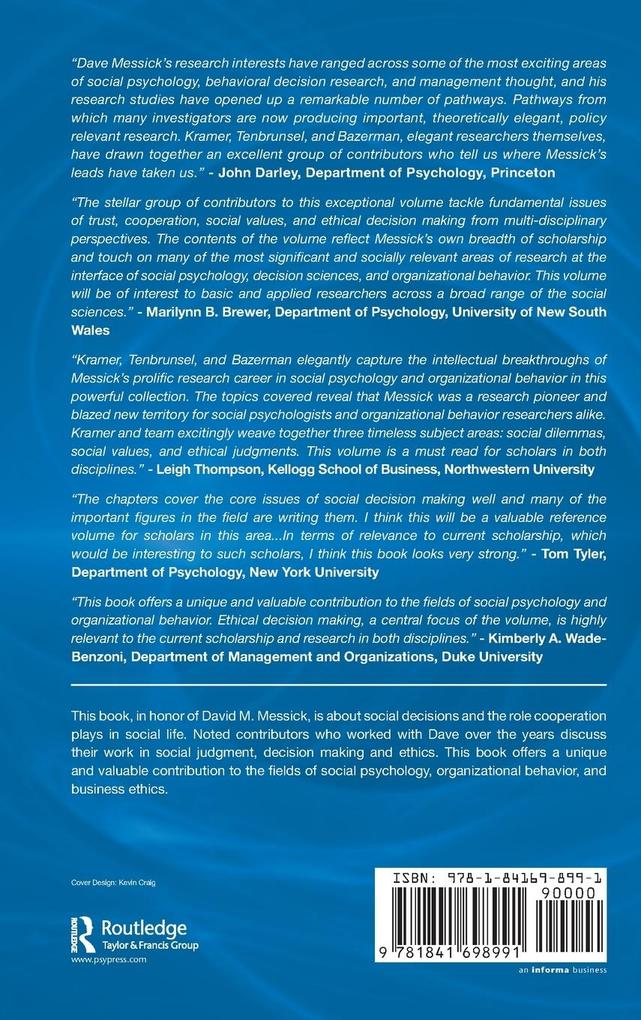 Weitere Ansicht: Social Decision Making