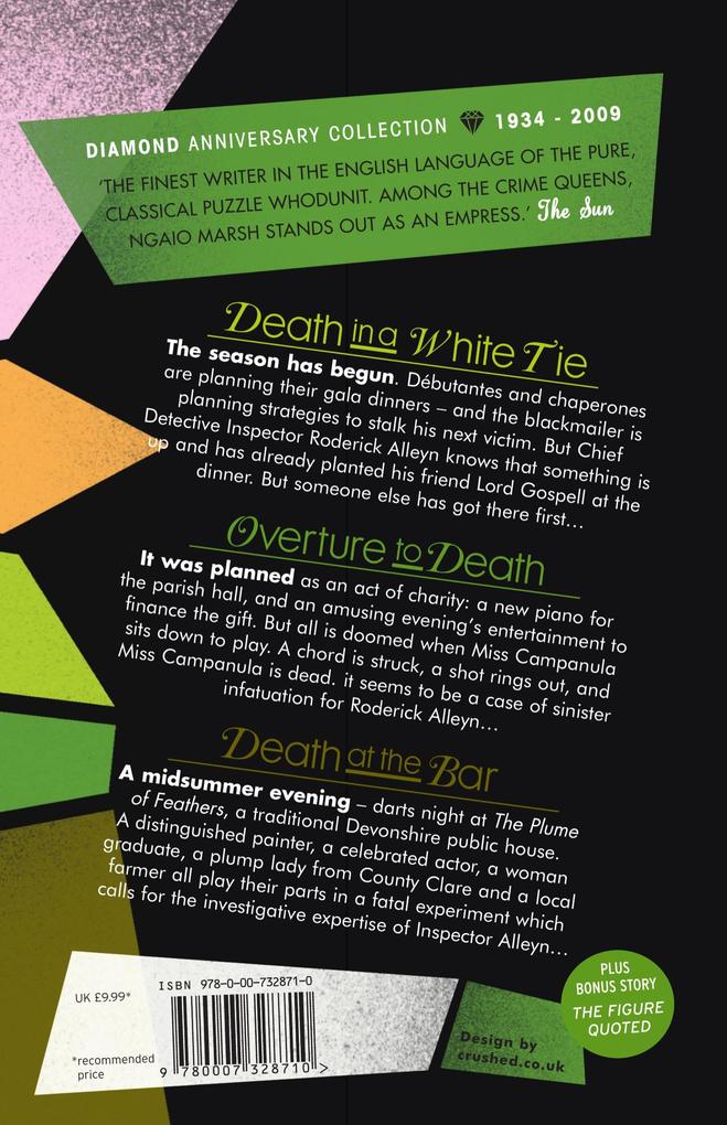 Weitere Ansicht: Death in a White Tie / Overture to Death / Death at the Bar | Ngaio Marsh