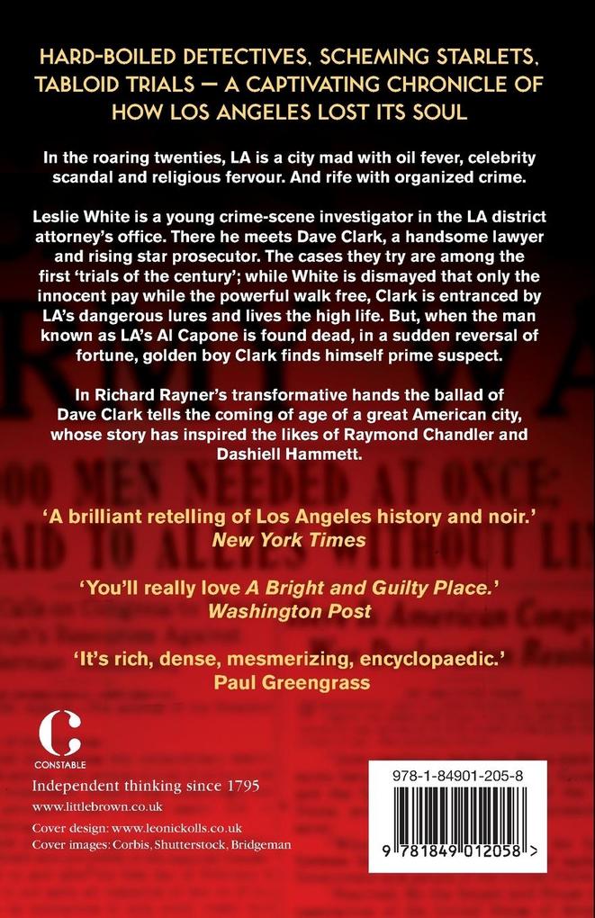 Weitere Ansicht: A Bright and Guilty Place | Richard Rayner